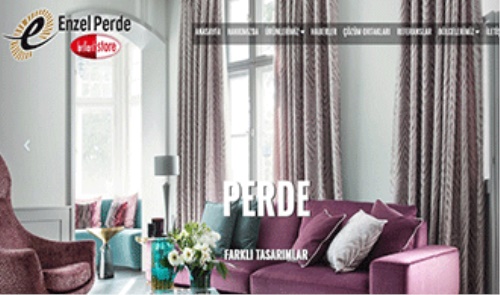 Enzel Perde Ankara Brillant Store Web Sayfası Açılmıştır.