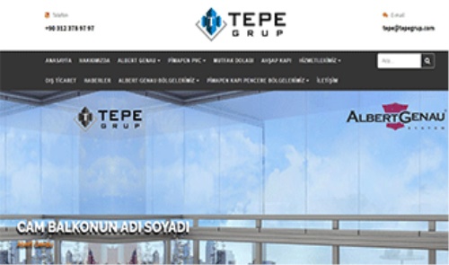 Tepe Grup - Albert Genau - Pimapen Web Sayfası Açıldı.