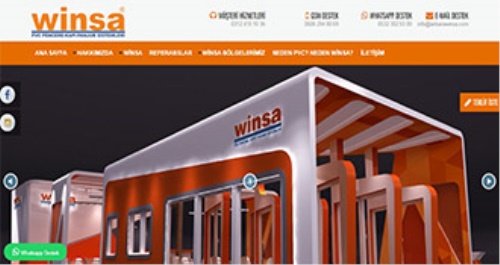 Ankara Winsa PVC Kapı Cam Balkon  Web Sayfası Açıldı.