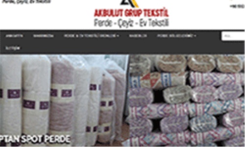 Akbulut Grup Tekstil Web Sayfası Açıldı.